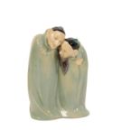 CHARLES NOKE FOR ROYAL DOULTON: A "DOUBLE SPOOKS" PORCELAIN FIGURE