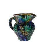 •KATE MALONE FOR JAMES KENT: A "SEALIFE" MAJOLICA PITCHER