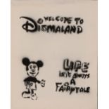 •MANNER OF BANKSY (b. 1974) FOR DISMALAND 'Mickey Mouse - Welcome To Dismaland'