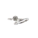 A DIAMOND SOLITAIRE RING