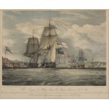 AFTER JOHN CHRISTIAN SCHETKY (1778-1874) A set of four Naval battle views