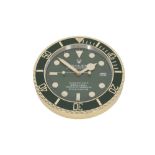 ROLEX STYLE WALL CLOCK SUBMARINER (Hulk)