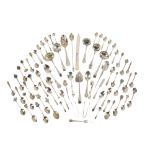 COLLECTION OF ASSORTED SILVER FLATWARE