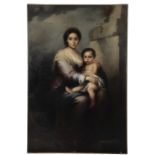 AFTER BARTOLOME ESTEBAN MURILLO (1618-1682) 'The Nursing Madonna'