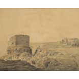 JOHN WILLIAM UPHAM (1772-1828) 'Bow and Arrow Castle, Portland'