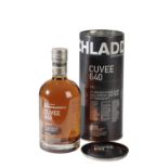 BRUICHLADDICH SINGLE MALT SCOTCH WHISKY, CUVEE 640, AGED 21 YEARS