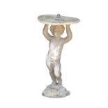 CAST LEAD FIGURAL FOUNTAIN