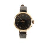 FRODSHAM 18CT GOLD GENTLEMAN'S TRENCH WRISTWATCH