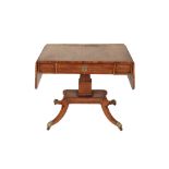 GEORGE IV ROSEWOOD SOFA TABLE