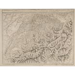 CARTOGRAPHY: A FOLIO OF UNFRAMED MAPS OF CENTRAL EUROPEAN REGIONS