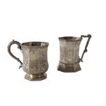 VICTORIAN SILVER TANKARD, LONDON 1842