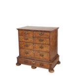 DUTCH WALNUT CHEST ON STAND