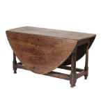 QUEEN ANNE OAK GATELEG TABLE