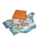 HERMES PARIS SILK SCARF