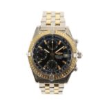 BREITLING CHRONOMAT GENTLEMAN'S 18CT GOLD AND STAINLESS STEEL BI-METAL BRACELET WATCH