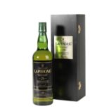 LAPHROAIG SINGLE MALT SCOTCH WHISKY, 25 YEAR OLD CASK STRENGTH, 2015 EDITION