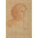 ITALIAN SCHOOL, 18TH CENTURY A head and shoulders portrait of a young man