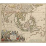 MATTHAUS SEUTTER (1678-1757) 'India Orientalis cum Adjacentibus….'