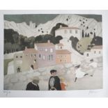*MARY FEDDEN (1915-2012) 'Oppede le Vieux'