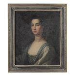 ENGLISH SCHOOL, 18TH CENTURY, A portrait of an elegant lady