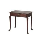 GEORGE I OAK SIDE TABLE