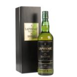 LAPHROAIG SINGLE MALT SCOTCH WHISKY, 25 YEAR OLD CASK STRENGTH, 2015 EDITION