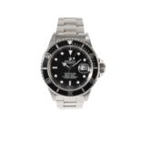 ROLEX SUBMARINER OYSTER PERPETUAL GENTLEMAN'S STAINLESS STEEL BRACELET WATCH