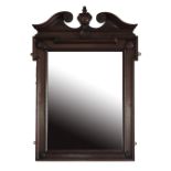 MAHOGANY FRAMED WALL MIRROR IN THE MANNER OF WILLIAM KENT