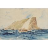 CHARLES EDWARD DIXON (1872-1934) 'Off Gibraltar'