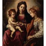FRANCESCO CURRADI (1570-1661) 'Mystical Marriage of St Catherine'