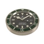 ROLEX STYLE WALL CLOCK SUBMARINER (Hulk)