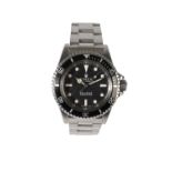 ROLEX SUBMARINER GENTLEMAN'S STAINLESS STEEL BRACELET WATCH