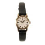 OMEGA GENEVE 9CT GOLD LADY'S WRISTWATCH