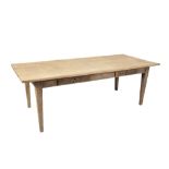 FRENCH OAK FARMHOUSE TABLE