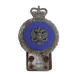 QUEENS DRAGOON GUARDS OFFICERS CAR BADGE