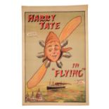 HARRY TATE REVUE POSTERS 'MOTORING' & 'FLYING' c1909