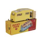 DINKY TOYS FOUR BERTH CARAVAN WITH TRANSPARENT ROOF (117)