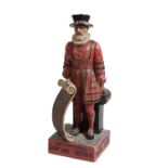 BEEFEATER ADVERTISING FIGURE BY PYTRAM LIMITED FOR THE ILLUSTRATED LONDON NEWS