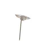 W.O. BENTLEY SILVER LAPEL PIN