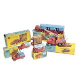 CORGI TOYS GIFT SET CHIPPERFIELD LANDROVER WITH ELEPHANT (19) AND OTHERS