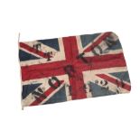 ISLE OF MAN TT: A RARE FABRIC UNION JACK FLAG