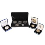 A Royal Mint Britannia 2008 UK Family Silver Collection