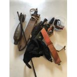 A COLLECTION OF MILITARIA