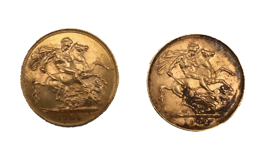 AN EDWARD VII 1903 GOLD SOVEREIGN