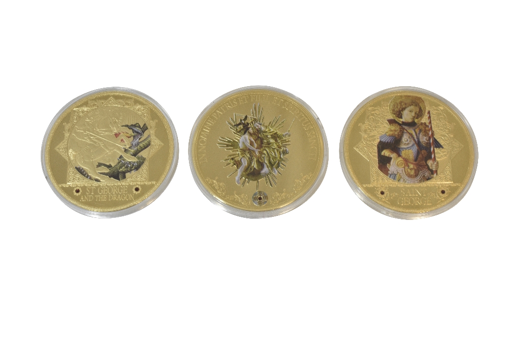 COLLECTION OF EIGHT LARGE COMMEMORATIVE STRIKES - Image 2 of 2