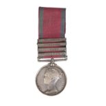 MILITARY GENERAL SERVICE MEDAL 1793- 1814 TO J HANES 43RD FOOT