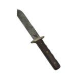 A LARGE BOWIE KNIFE