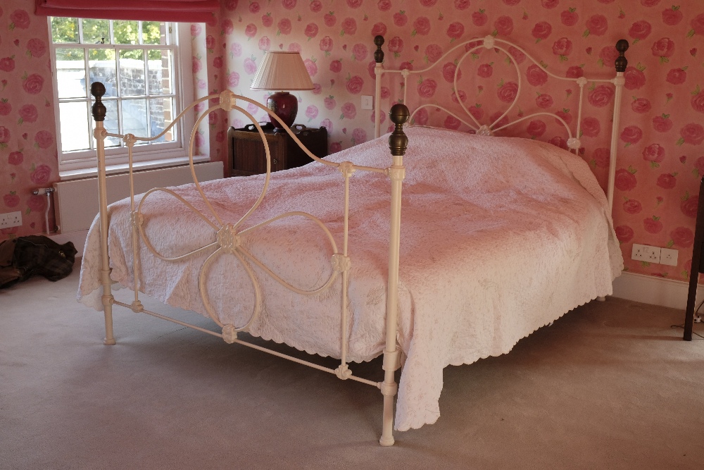 A LAURA ASHLEY DOUBLE BED