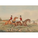 HENRY THOMAS ALKEN (1785-1851) A SET OF SIX HUNTING SCENES The Right and the Wrong Sort'"