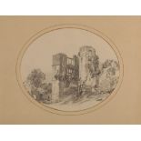 MANNER OF JOHN SELL COTMAN (1782-1842) Figure before a ruin